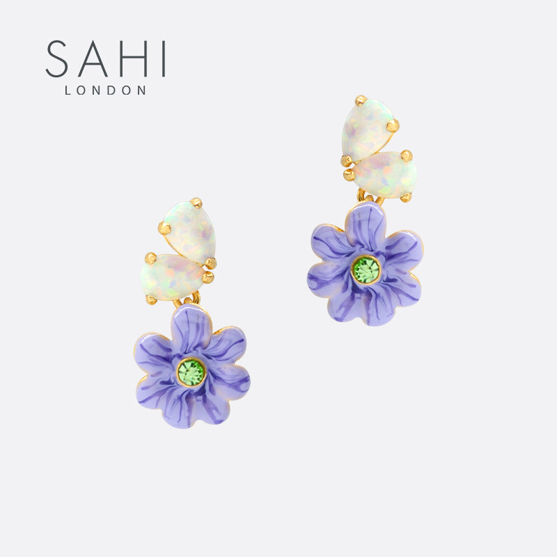 Sahi Enchanting Garden Drop Earrings