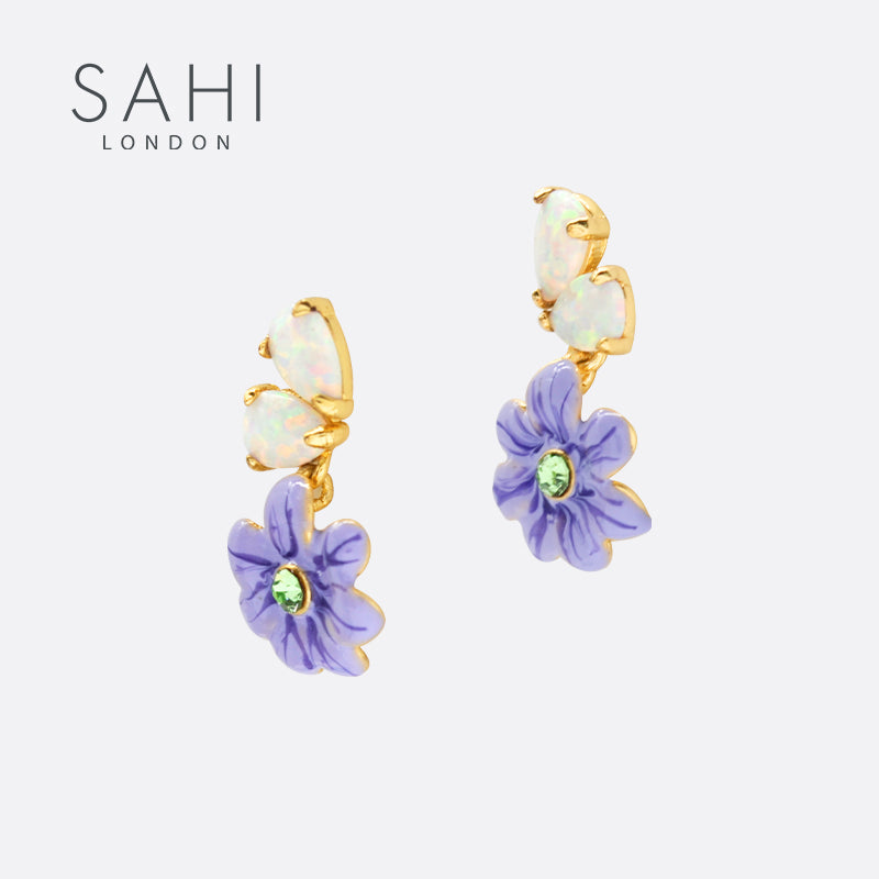 Sahi Enchanting Garden Drop Earrings