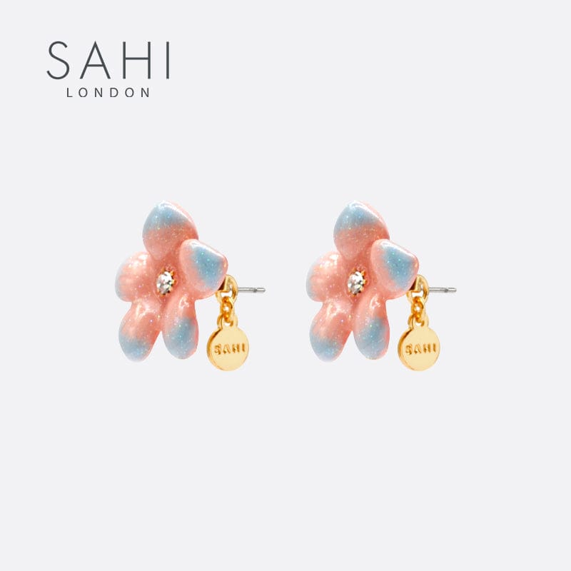 In Blossom Flower Stud Earrings Image3