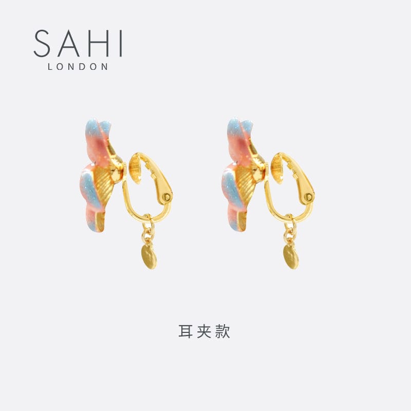 In Blossom Flower Stud Earrings Image5